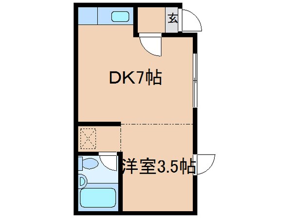 パークサイドＵの物件間取画像